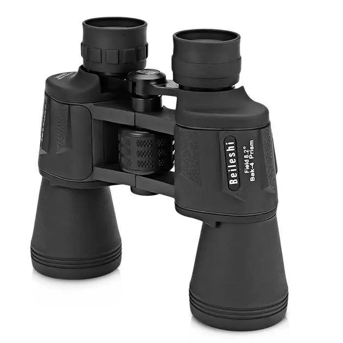 

Beileshi 20X50 Binoculars 56M / 1000M HD Vision Wide-angle Prism Binocular Outdoor Folding Telescope BAK4 HD Vision Binocular 1