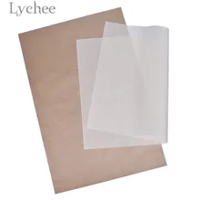 Lychee жизни 40x60 см 3 шт. лист теплоотжим теплостойкая Ткань DIY Cratfs материалы Поставки