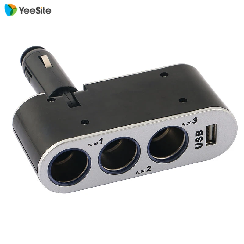Buy YeeSite 12V 24V 5A Multi Socket USB Car Charger