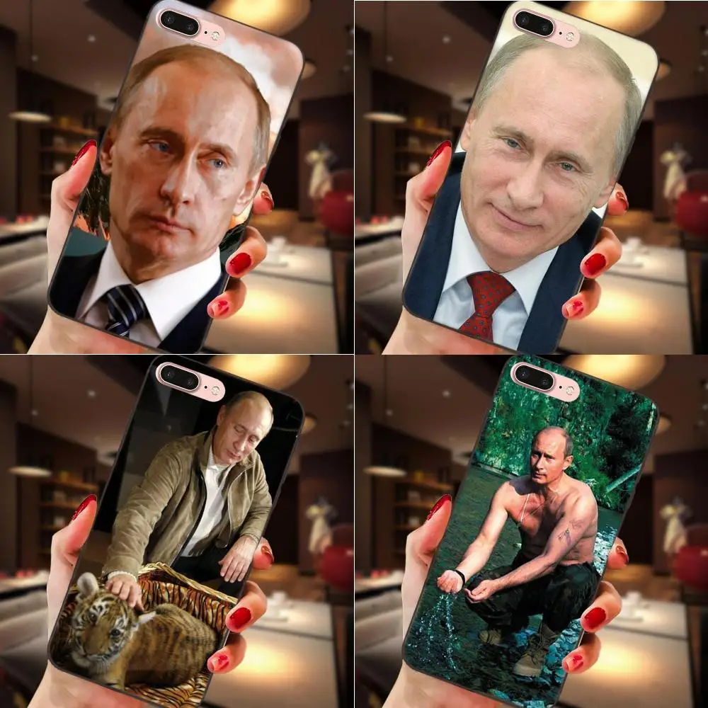 

Soft TPU Capa Russia Vladimir Vladimirovich Putin For Apple iPhone 4 4S 5 5S SE 6 6S 7 8 Plus X XS Max XR