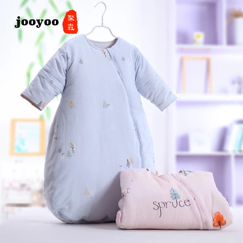 

Natural Colored Cotton Baby Sleeping Bag U-shaped Three-dimensional Baby Sleeping Bag Half-sleeved Cotton Anti-kick jooyoo