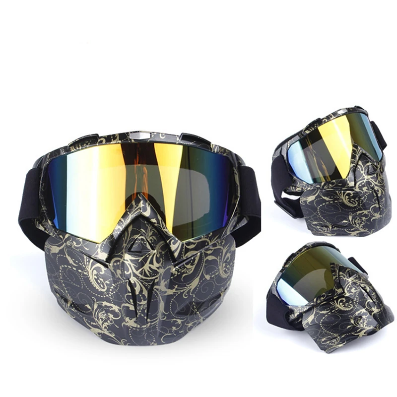 Goexplore ore тактические маски на все лицо анти-туман вентилируемые ветрозащитные маски с Goggle на открытом воздухе CS Охота Мотоцикл очки