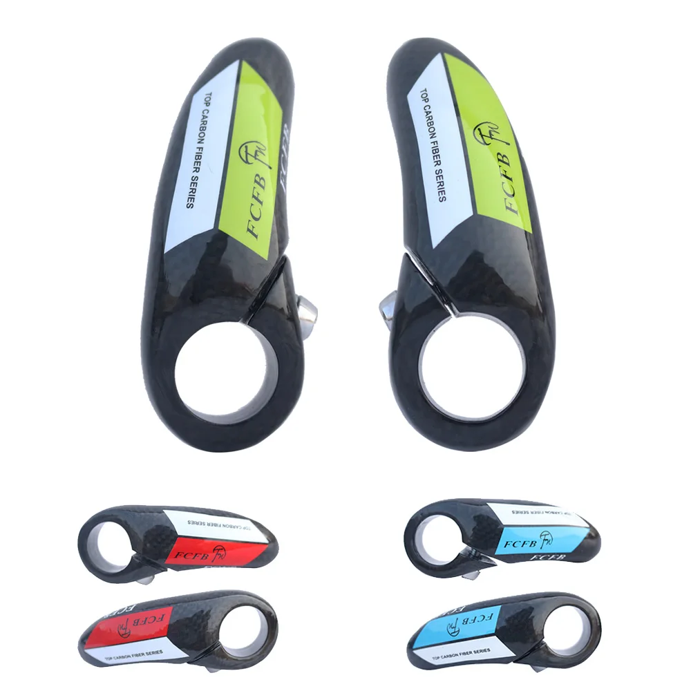

Specials! FCFB FW small auxiliary Mountain road handlebar carbon fiber bicycle handlebar ends auxiliary bar end Free Shipping