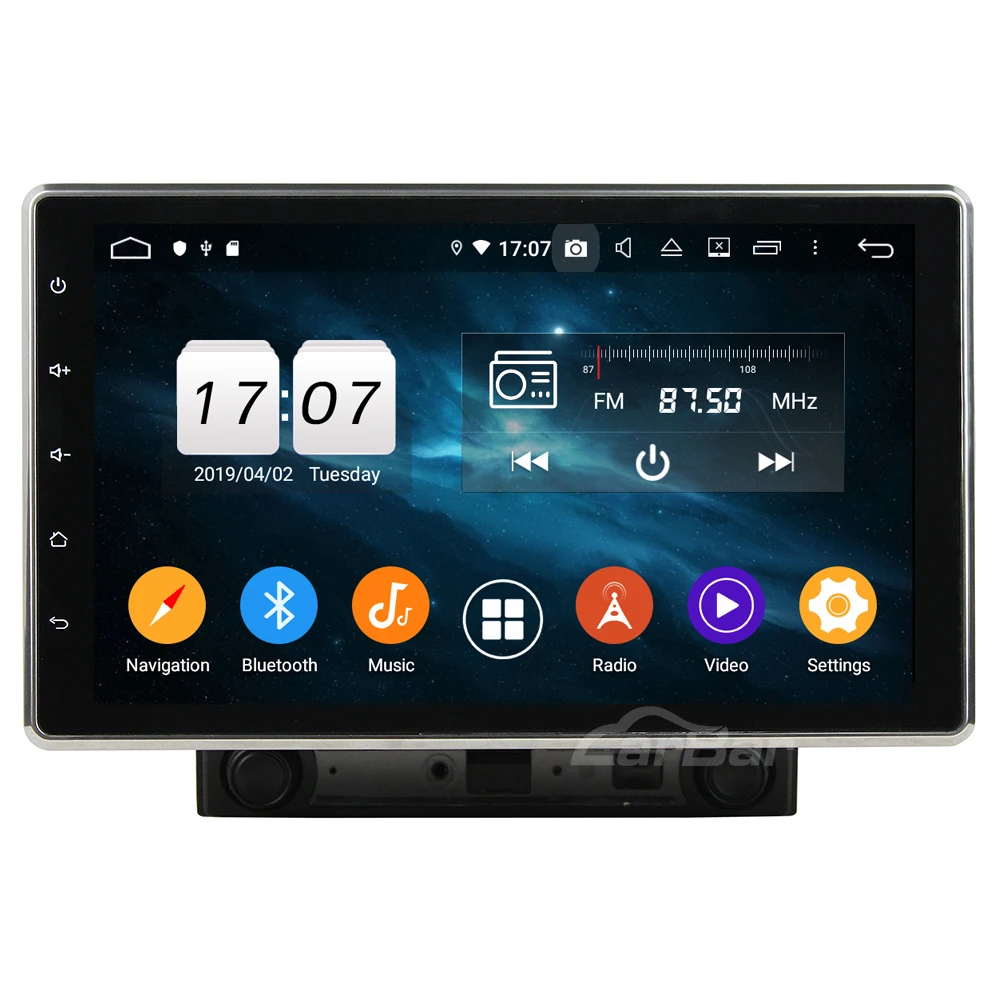 Carbar 10," Два 2 Din Универсальный Android 9,0 автомобильный DVD gps стерео радио навигационный плеер с ips экраном DSP Bluetooth интернет