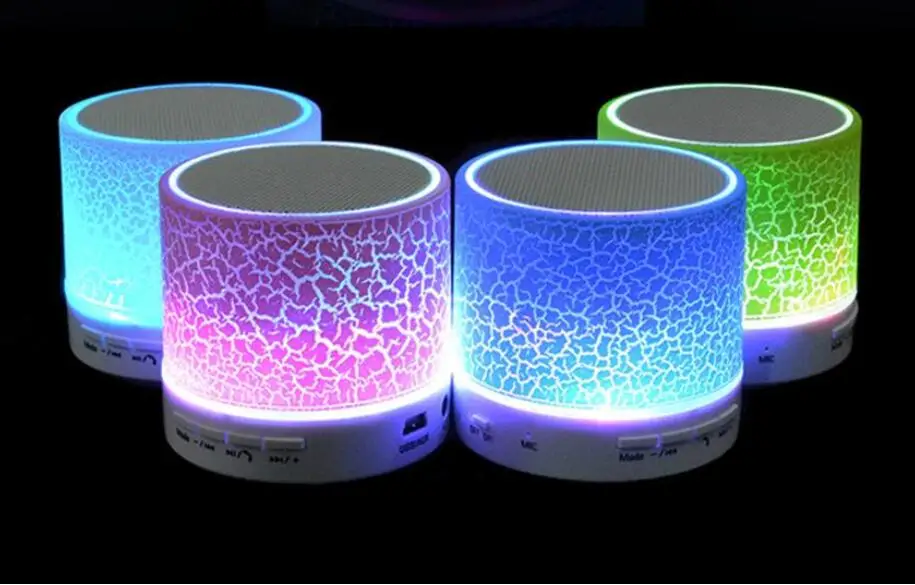 20 шт. A9 LED портативные мини bluetooth колонки беспроводной смарт динамик с поддержкой