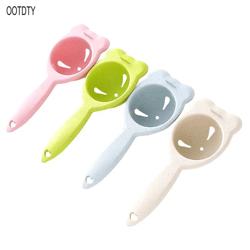 

Plastic Practical Egg Dividers Egg Yolk White Separator Sieve Device Kitchen Cooking Baking Gadgets Tools