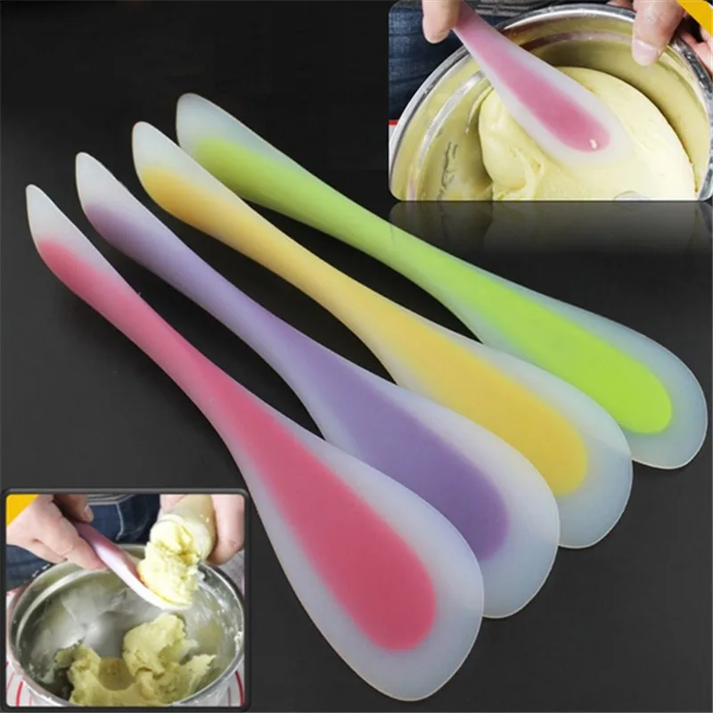 Baking Tools For Cakes Double Silicone Spatula Spoon Cookie Spatulas Pastry Scraper Mixer Buttter Ice Cream Scoop YL878066 Baking Tools For Cakes Double Silicone Spatula Spoon Cookie Spatulas Pastry Scraper Mixer Buttter Ice Cream Scoop YL878066