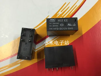

HK14FD-DC12V-SHG 2 groups of conversion 5A 250VAC sinks relay HRM1H SMI