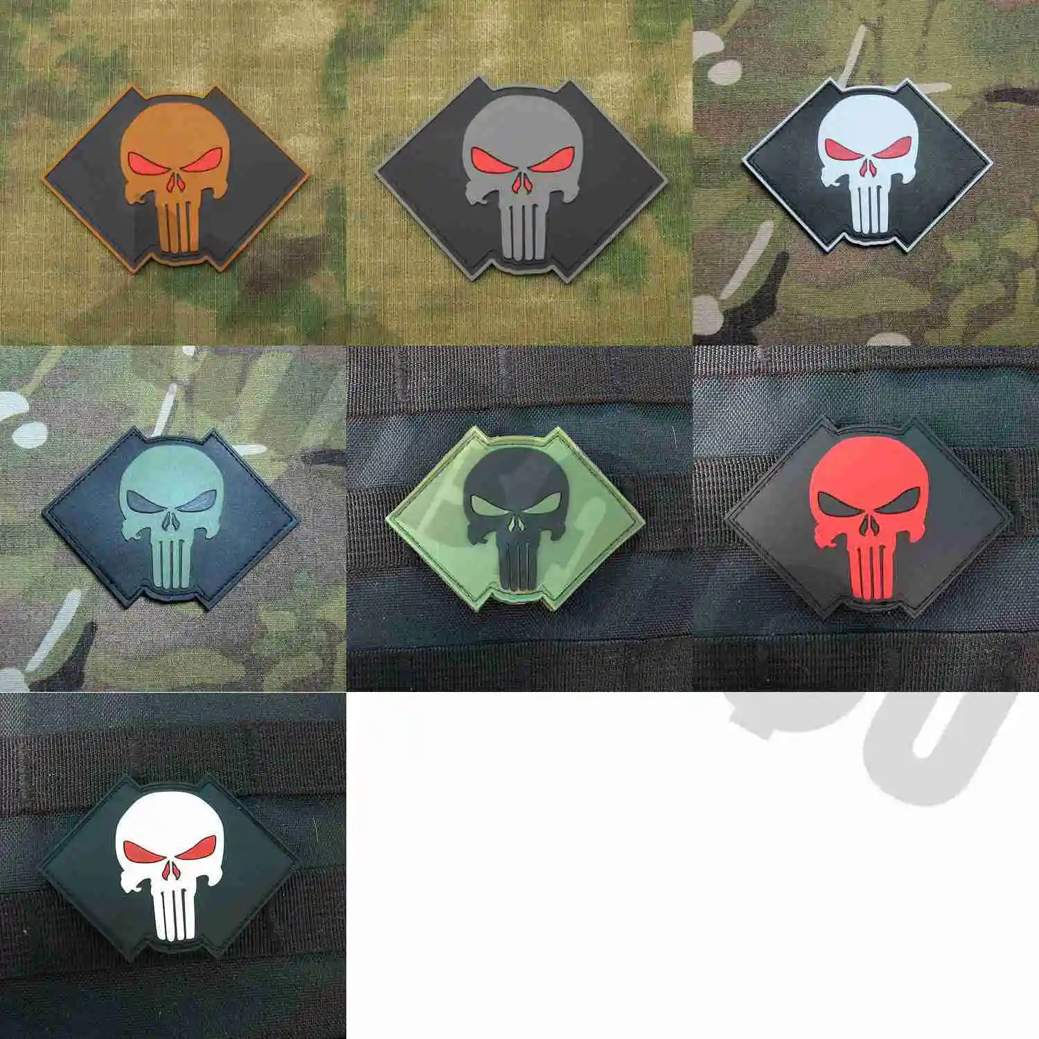 3D PVC Patch DEVGRU NSWDG SEAL TEAM 6 Skull Morale HOOK ON | Дом и сад