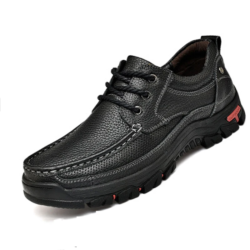 

Men's Dress Shoes Outdoor Sweat-absorbent Men's Casual Shoes Wear-resistant Non-slip Waterproof Breathable Sports Shoes 35-46