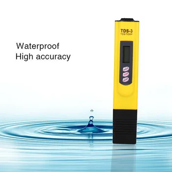 

Тестер качества воды TDS Meter 3 измеряет количество примесей (минералов, солей или металлов) в воде определяет безопасность вод