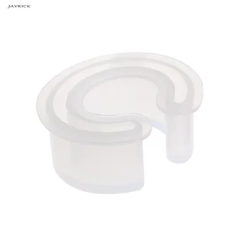 

Open Cuff Silicone Mold Jewelry Making Bracelet Bangle Mould For Resin Flower DIY
