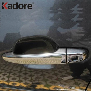 

For Toyota Highlander Camry 2007-2009 2010 2011 ABS Chrome Door Handle Cover Trim External Side Door Handle Cap Accessories