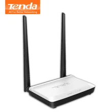 Tenda N300 Беспроводной WI-FI Router Multi Язык Русская версия Wi-Fi ретранслятор Extender 802,11 b/g/n RJ45 4 Порты 300 Мбит/с