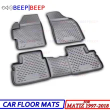 Автомобильные коврики для Daewoo Matiz 1997-, автомобильные коврики, автомобильные коврики, водонепроницаемые пылезащитные стильные украшения интерьера
