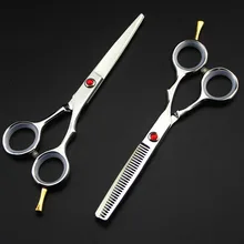 Профессиональные японские филировочные ножницы 440c 9cr13 5,5 дюймов, парикмахерские ножницы для стрижки волос, набор парикмахерских ножниц