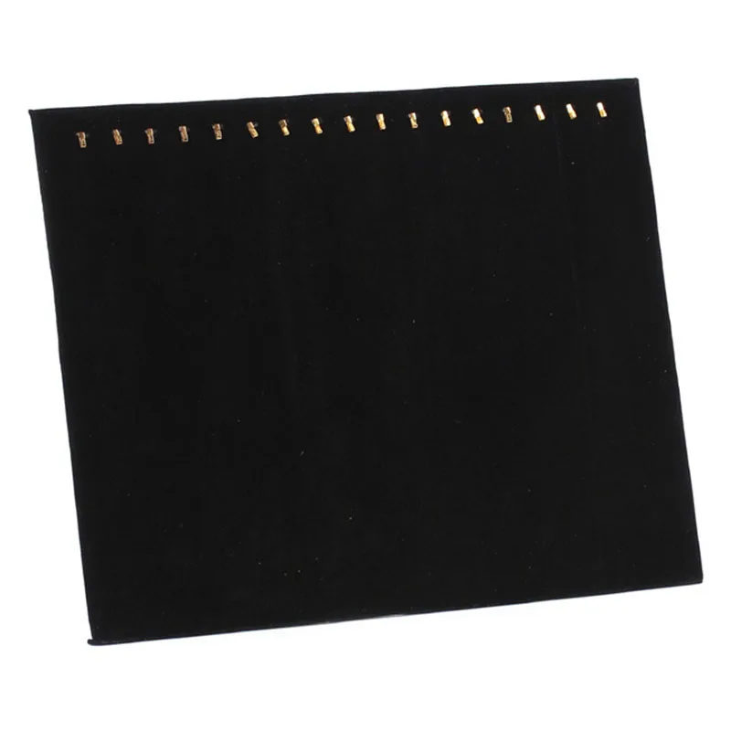 

Black 17 Hook Necklace Jewelry Tray Display Organizer (17 Hook Necklace Display)
