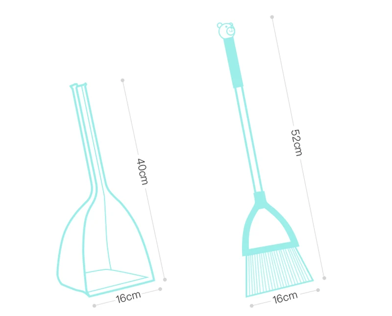 MYHOESWD дети Assemblage веник уборка играть игрушки ролевые игры инструменты для девочек моделирование очистки развивающие игрушки