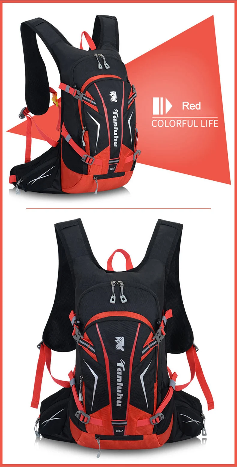 Bolsa de Acampamento Mochilas para Bicicleta para Mulheres dos Homens ao ar Esporte Reflexivo Mochila Ciclismo Livre Correndo Caminhadas Xa975wd 25l 31 Cheap Mochilas escal.