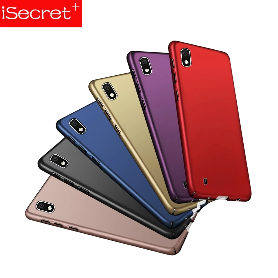 iSecret For Samsung Galaxy A10 Case New Slim Matte Hard Cover Cases A105F SM-A105F/DS A 10 Phone | Мобильные телефоны и