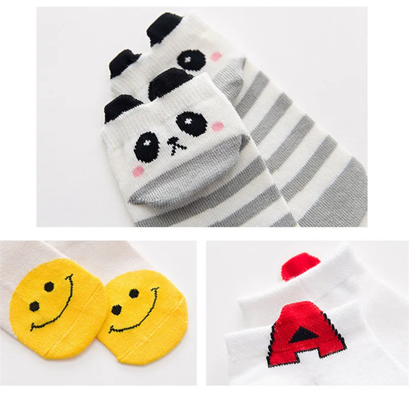 

Short Socks for Children Spring 1-3-5-8-9-12 Years Old Baby Socks for Newborns Cartoon Cute 5 Pieces Things Meias for Toddlers
