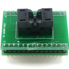 MSOP8 для DIP8# SSOP8 TSSOP8 ИС Wells Тесты гнездо адаптера Программирование 0,65 мм шаг