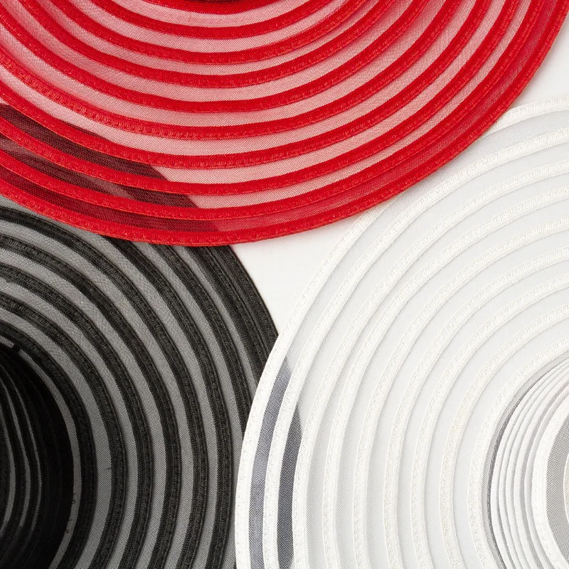 COKK الأزياء قبعة الشمس شبكة القش قبعات صيفية للنساء السيدات واسعة قبعة عريضة الحواف الإناث شاطئ بنما كاب الشمس Suncreen السفر