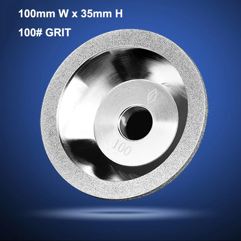 Buy 100 grit diamond grinding wheel,100mm outside dia