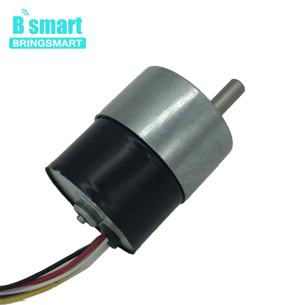 

Bringsmart JGB37-3625 DC Brushless Gear Motor 12v 24V Reversed Adjust Speed Mini Electric FG Signal Feedback Gearbox Engine