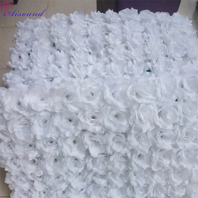 White flower wall