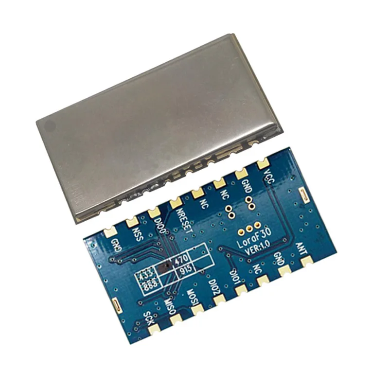 20pcs/lot RF LORA transceiver Lora1276F30 500mW 915mhz sx1276 27dBm 6Km to 8Km | Электроника