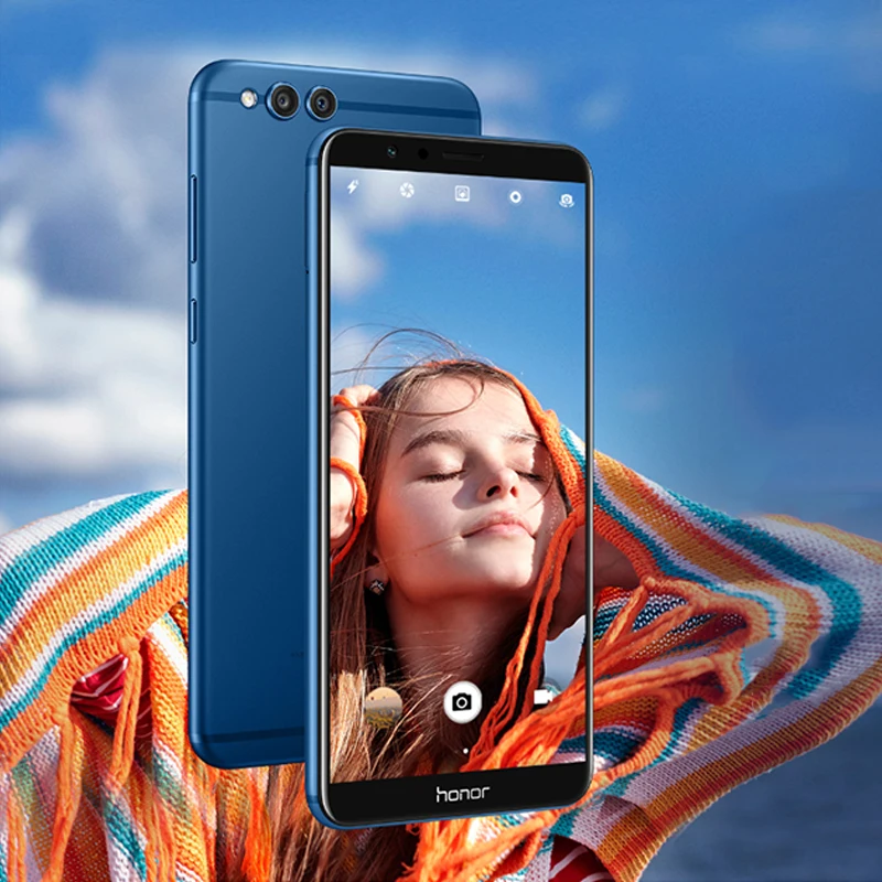Глобальная версия Honor 7X4 GB ram 64GB 7 X Kirin 659 Octa Core OTA Update 5 93 &quot2160*1080 P 16MP двойная задняя