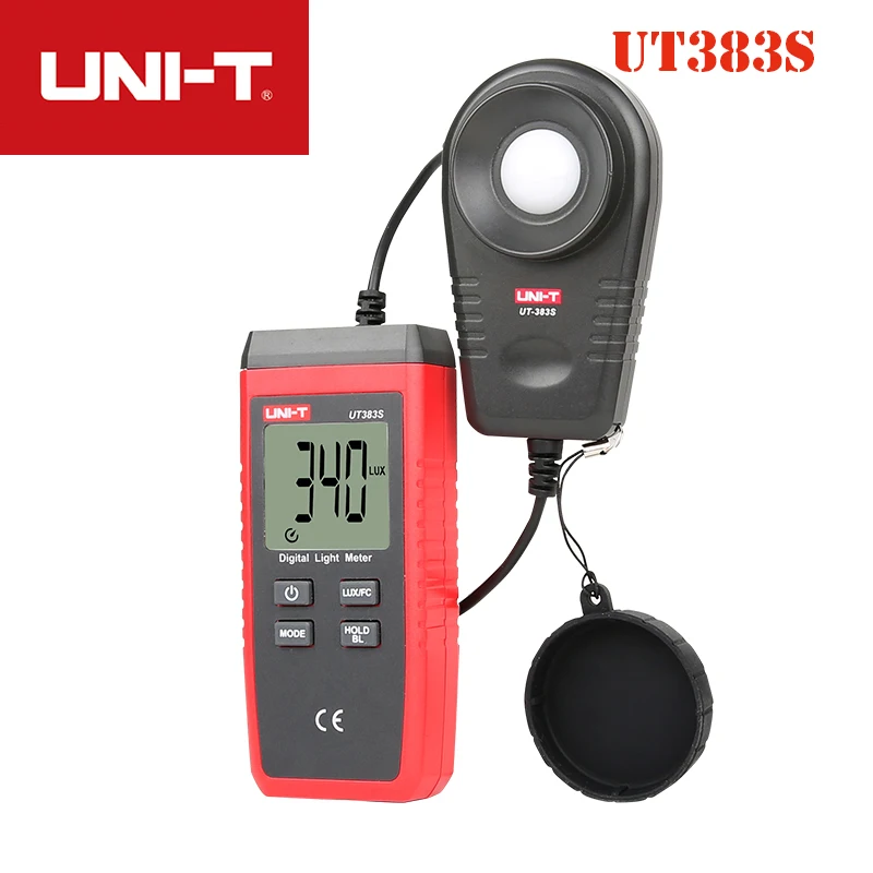 UNI-T split type UT383S/UT383 Light Meter max200,000 Lux Digital Luxmeter Luminance Fc Test Illuminometers Photometer 500ms Rate UNI-T split type UT383S/UT383 Light Meter max200,000 Lux Digital Luxmeter Luminance Fc Test Illuminometers Photometer 500ms Rate