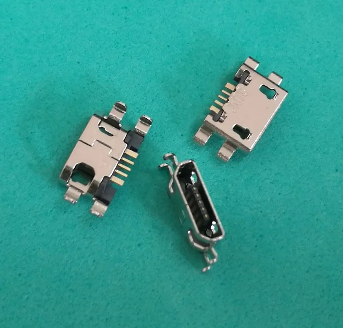 

100pcs For ZTE Blade L2 plus L370 C370 Nubia Z9 Mini Z9Mini NX5 micro usb charge charging connector plug dock socket port