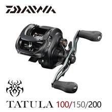 2019 DAIWA TATULA 100 150 200 Fishing reel Baitcasting Reel MAX DRAG 5kg/6kg low profile fishing reel Casting Reel 7BB + 1RB