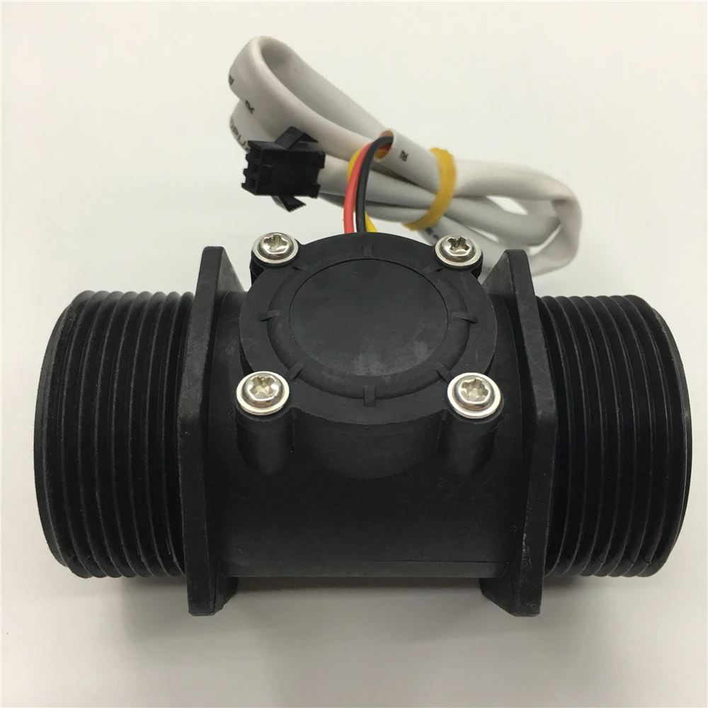 

2pcs 1-1/2" DN40 water Plastic Hall Turbine flow sensor