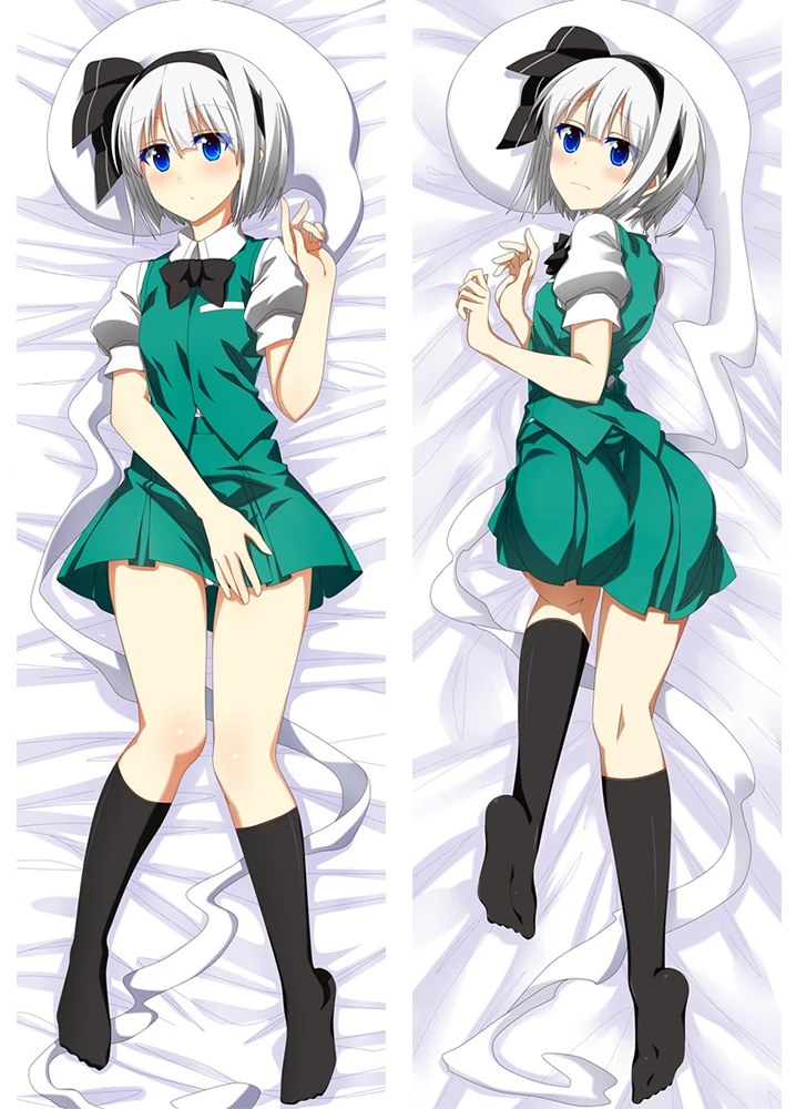 Декоративная наволочка для подушки с японским аниме проект Touhou Otaku Dakmakura подарок