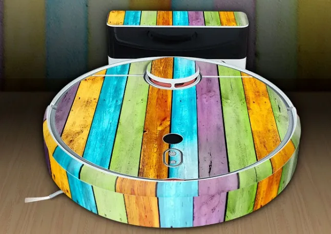 Cena Odkurzacz robot śliczne naklejki na xiaomi 1S odkurzacz automatyczny przylepna folia ochronna części do czyszczenia papieru akcesoria