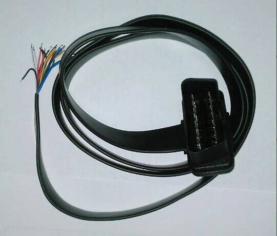 Aramox OBD2 Cable de apertura 16 pines OBD2 Cable de apertura Conector de extensi/ón hembra Adaptador de extensor de diagn/óstico
