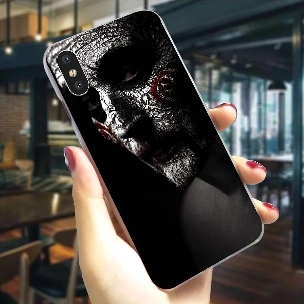 Jigsaw Horror Movies чехол для телефона iPhone 6S Plus 5 5S SE 6 6 S/6 Plus 7 8/7 9 Plus X XS XR Xs Max Жесткий Чехол Мода - Цвет: K1030503