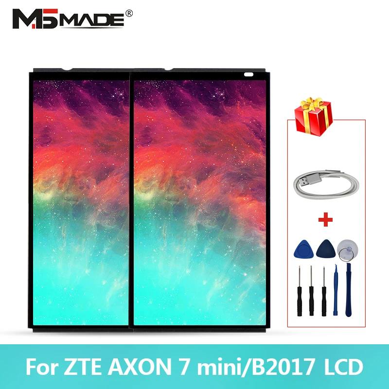 

5.2" Original For ZTE Axon 7 Mini B2017G B2017 Super AMOLED LCD Display Screen With Frame Touch Screen Panel Digitizer