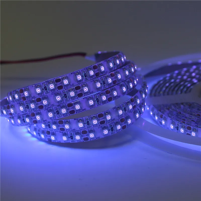 Светодиодный УФ полосный светильник невидимый 395 400nm 3528 SMD 60 светодиодный s/m 120