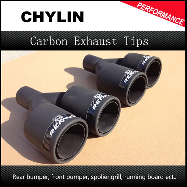 Remus Exhaust Muffler Pipe Inlet 54mm Outlet 76mm 1 Pcs