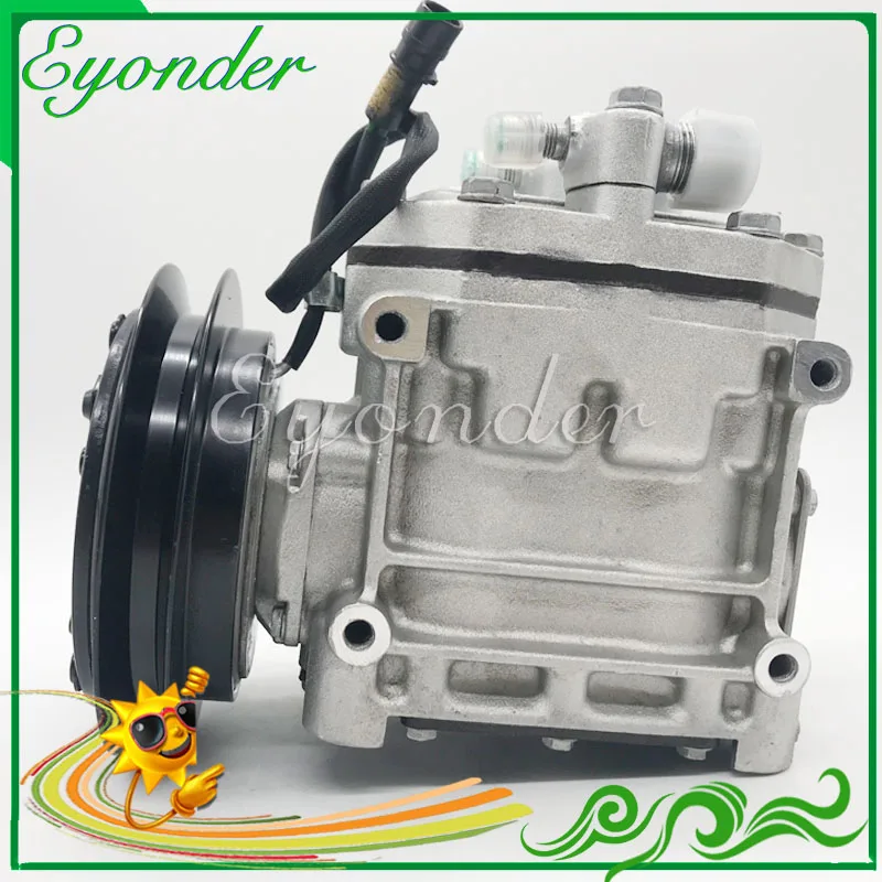 

A/C AC Air Conditioning Compressor Cooling Pump PV1 for Mitsubishi Fighter Truck R404A FK337D553073 ACA200A007A ME121066 24V