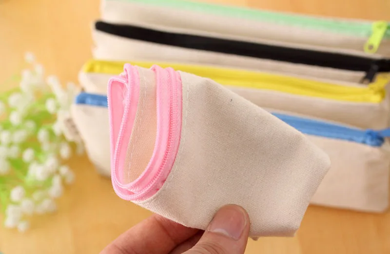 100pcs-Blank-Canvas-Zipper-Pencil-Cases-Pen-Pouches-Cotton-Cosmetic-Bags-Makeup-Bags-Mobile-Phone-Clutch (4)