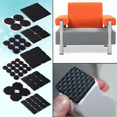 Adhesive Rubber Furniture Feet Floor Protector Pads Anti Skid Adhesive Rubber Furniture Feet Floor Protector Pads Anti Skid Scratch Diy Resistant Mats Table Legs Stools Chairs Protection In Accessories From
