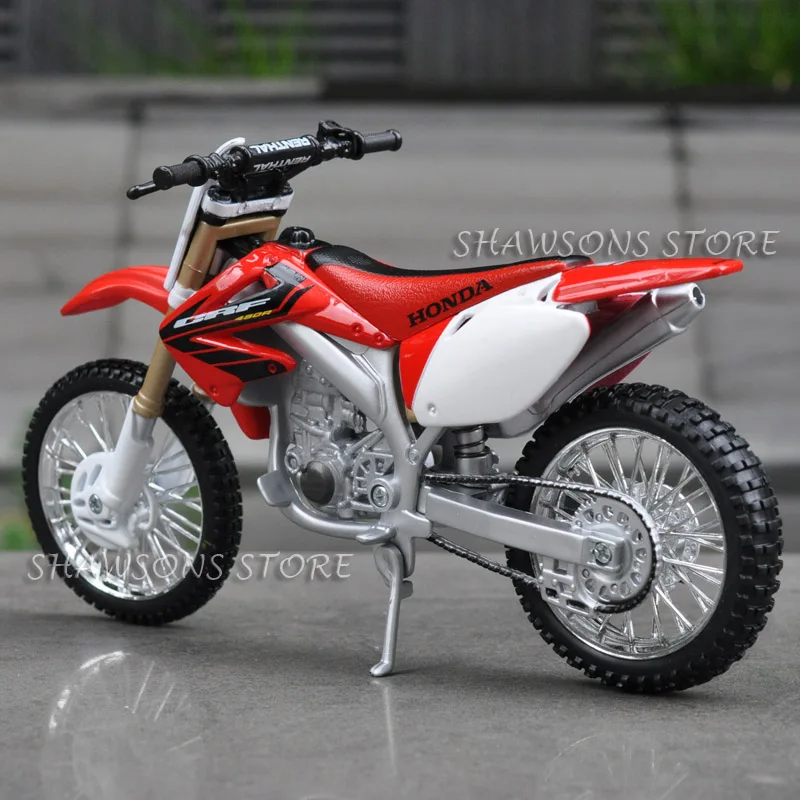 Литье под давлением модель игрушки MAISTO 1:12 HONDA CRF 450R Байк миниатюрная копия мотоцикла