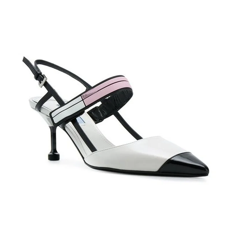 

Top Quality Real Leather Fashion Ladies' Pointy High Heels, Coloured Sandals and Sandals.