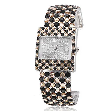 Hot 2016 Multi Color Luxury Ladies Bracelet Watch Women Rhinestone Watches Female Analog Wristwatches Dropshipping