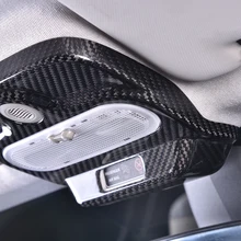 Для нового smart 453 fortwo forfour автомобильный Стайлинг из углеродного волокна модификация комнатной лампы рамка Автомобильная интерьерная лампа-украшение для чтения